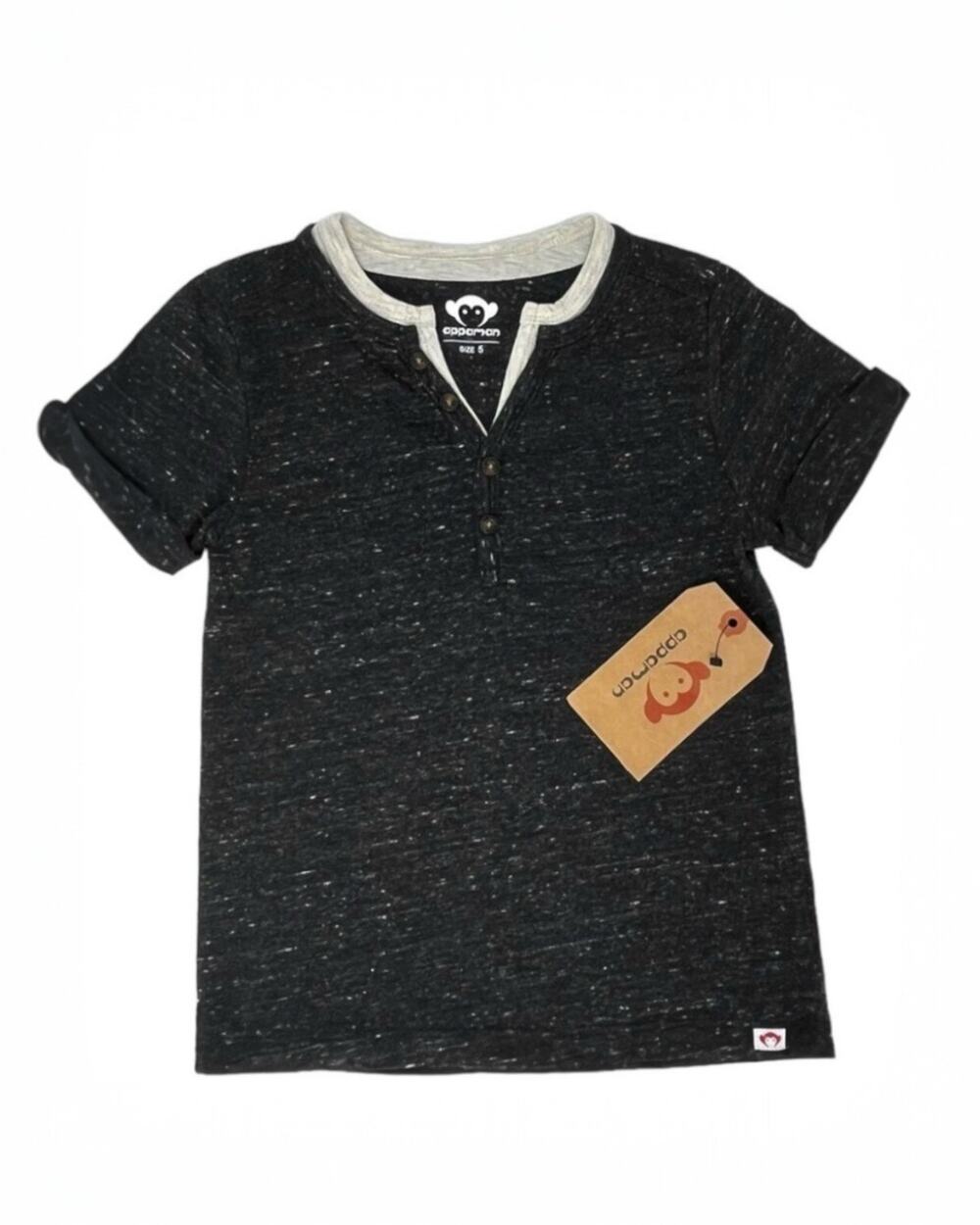Appaman NWT Layered Short Sleeve Hilltop Henley. Size 5